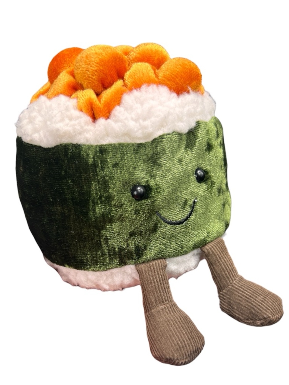 Jellycat London Silly Sushi Maki Roll 4.4” Retired RARE Plush Toy Stuffed